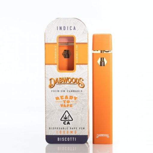 Buy Dabwoods Disposable Full Gram Vape – Biscotti